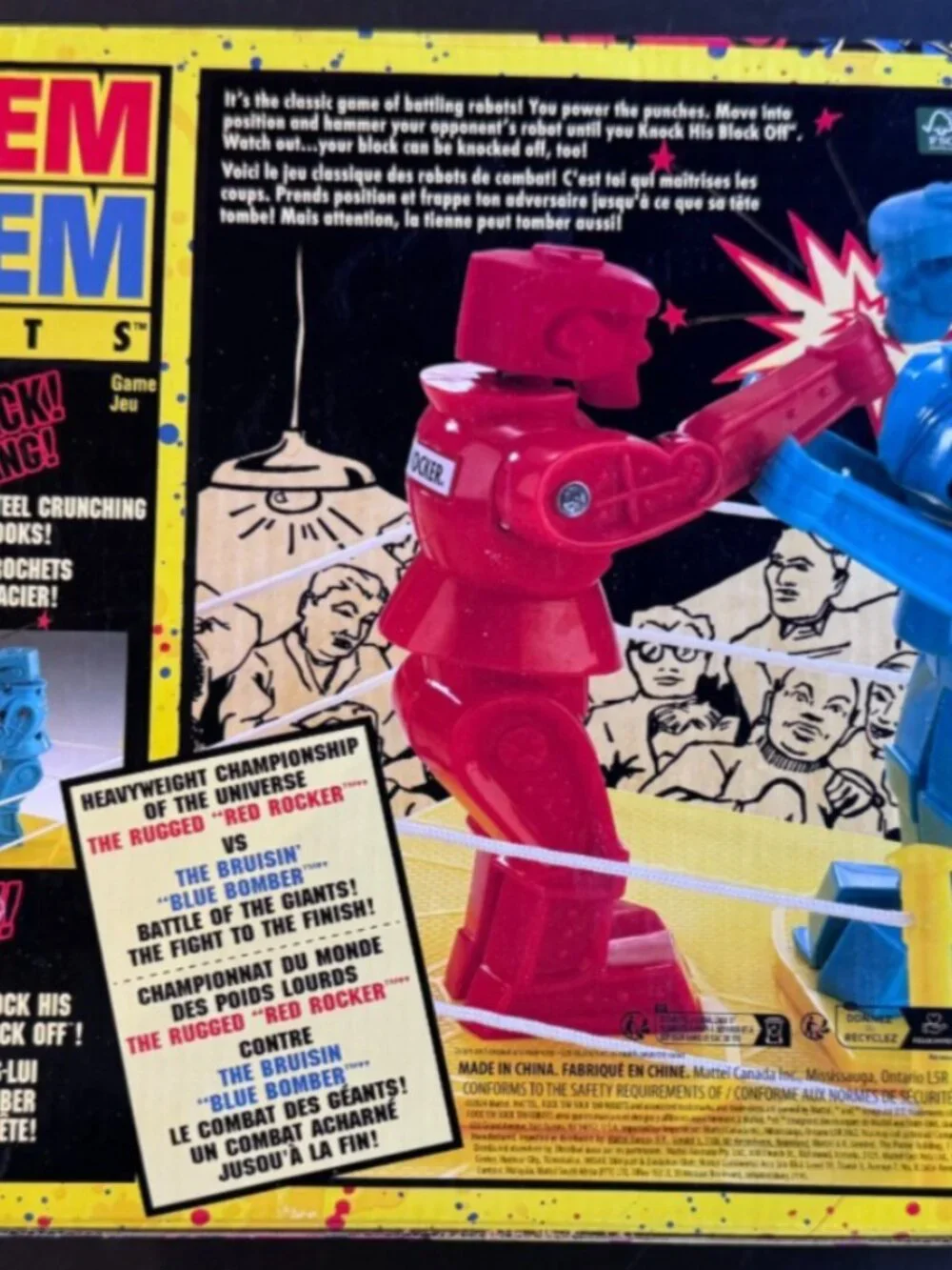 Rock'em Sock'em Robots, 2024 Original Game, Complete, Excellent Condition